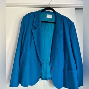Vintage Pendleton 100% Wool cropped Blazer 18/20W Plus Size